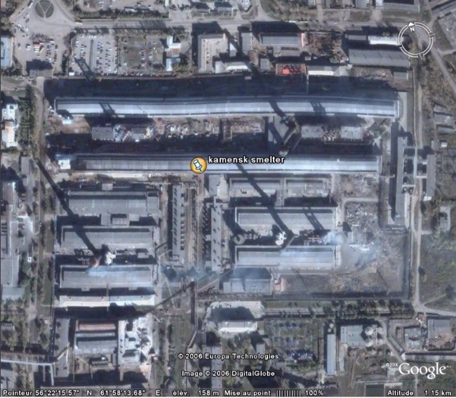 kamensk smelter